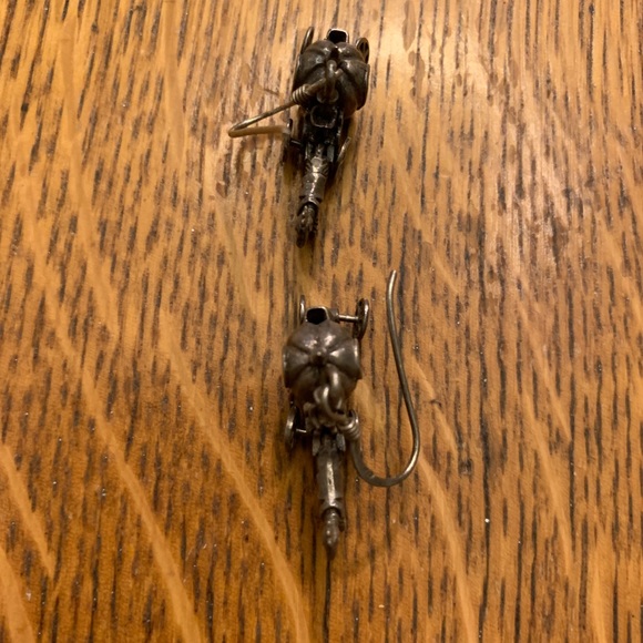 Mini pumpkin carriage earrings - Picture 5 of 8